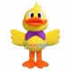 Yellow Duck With Thick Lips Mascot Costume