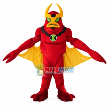 Jet Ray of Aerophibian Mascot Costume Jet Ray of Aerophibian Mascot Costume