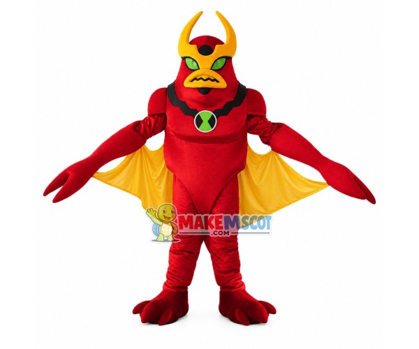 Jet Ray of Aerophibian Mascot Costume Jet Ray of Aerophibian Mascot Costume
