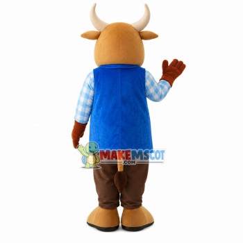 The Cattle of Global Food Company Mascot Costume The Cattle of Global Food Company Mascot Costume