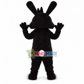 Black Rabbit Mascot Costume For Adult Black Rabbit Mascot Costume For Adult