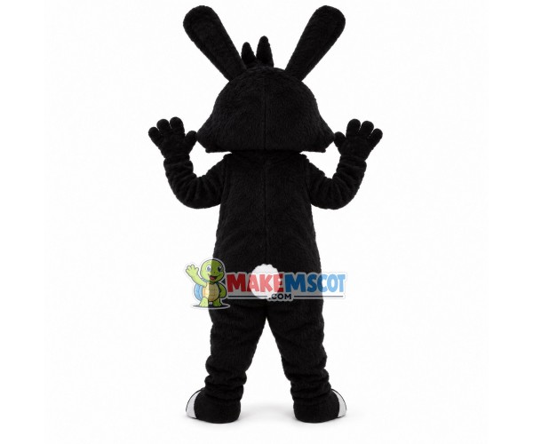 Black Rabbit Mascot Costume For Adult Black Rabbit Mascot Costume For Adult