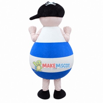 One-eyed Pirate Pig Cartoon Mascot Costume One-eyed Pirate Pig Cartoon Mascot Costume