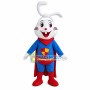 Super Bunny With Knotted Ears Mascot Costume