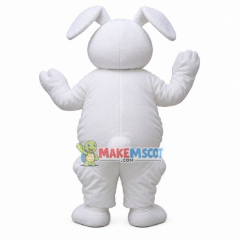 Rabbit With Inflated Body Mascot Costume Rabbit With Inflated Body Mascot Costume