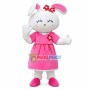 Bunny Sister In Lace Dress Mascot Costume