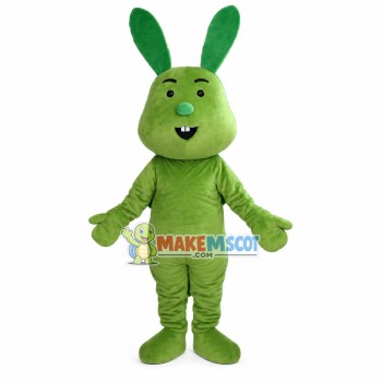 The Whole Green Rabbit Mascot Costume