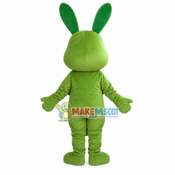 The Whole Green Rabbit Mascot Costume The Whole Green Rabbit Mascot Costume