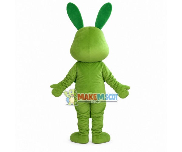 The Whole Green Rabbit Mascot Costume The Whole Green Rabbit Mascot Costume