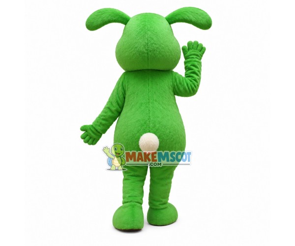 Fat Rabbit With Huge Front Teeth Mascot Costume Fat Rabbit With Huge Front Teeth Mascot Costume
