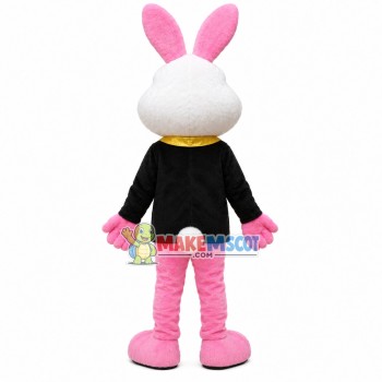 Neat Rabbit In Sequined Coat Mascot Costume Neat Rabbit In Sequined Coat Mascot Costume