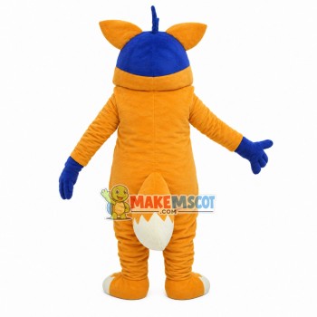 Cautious Rogue Mouse Mascot Costume Cautious Rogue Mouse Mascot Costume