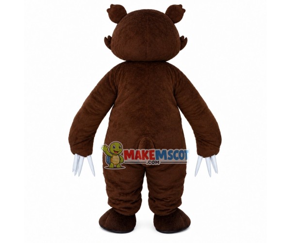 Terrible Violent Bear With Sharp Claws Mascot Costume Terrible Violent Bear With Sharp Claws Mascot Costume