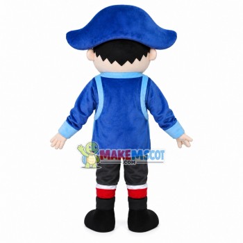 Naughty Boy In the Boat Hat Mascot Costume