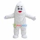Breathable Pure White Snow Monster Mascot Costume