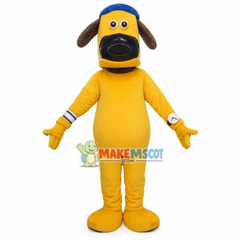 Sensible Brown Domestic Dog Mascot Costume