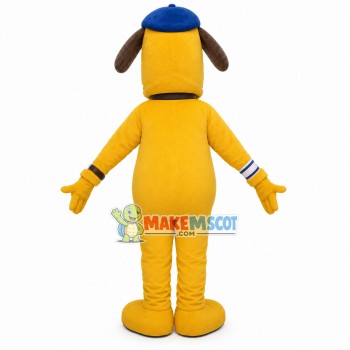 Sensible Brown Domestic Dog Mascot Costume Sensible Brown Domestic Dog Mascot Costume