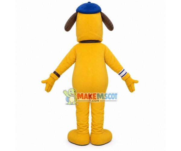 Sensible Brown Domestic Dog Mascot Costume Sensible Brown Domestic Dog Mascot Costume