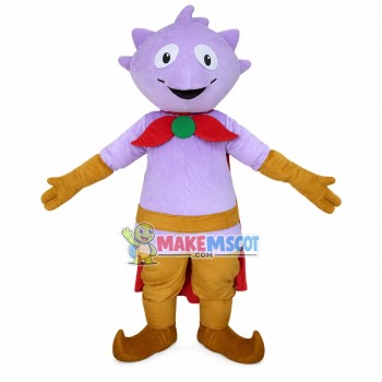 Violet Dragon of Picture Book Museum Mascot Costume Violet Dragon of Picture Book Museum Mascot Costume