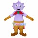 Violet Dragon of Picture Book Museum Mascot Costume Violet Dragon of Picture Book Museum Mascot Costume