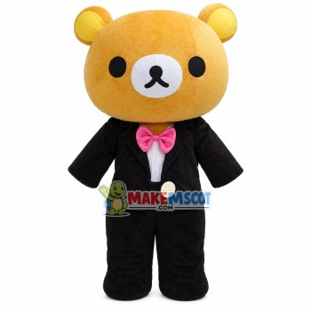 Rilakkuma In Formal Suit Mascot Costume