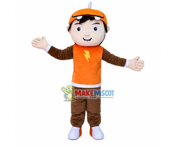 The Little Boy of Lightning Team Mascot Costume