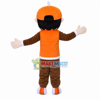 The Little Boy of Lightning Team Mascot Costume