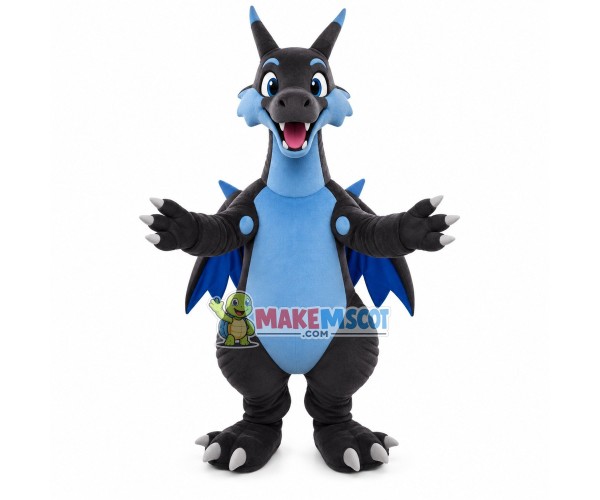 The Threatening Evil Dragon Mascot Costume The Threatening Evil Dragon Mascot Costume