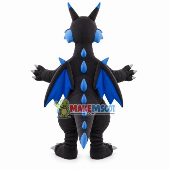 The Threatening Evil Dragon Mascot Costume The Threatening Evil Dragon Mascot Costume