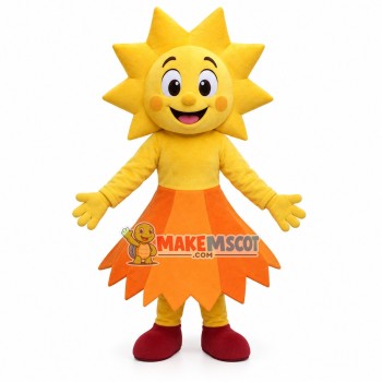 The Knowledgeable Lisa Simpson Mascot Costume The Knowledgeable Lisa Simpson Mascot Costume