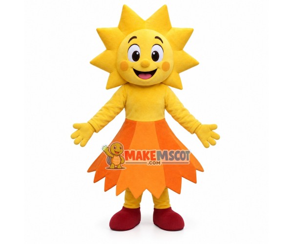 The Knowledgeable Lisa Simpson Mascot Costume The Knowledgeable Lisa Simpson Mascot Costume