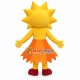The Knowledgeable Lisa Simpson Mascot Costume The Knowledgeable Lisa Simpson Mascot Costume