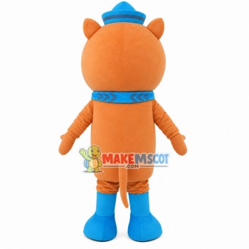 Impulsive Pirate Cat Kwazii Cartoon Mascot Costume