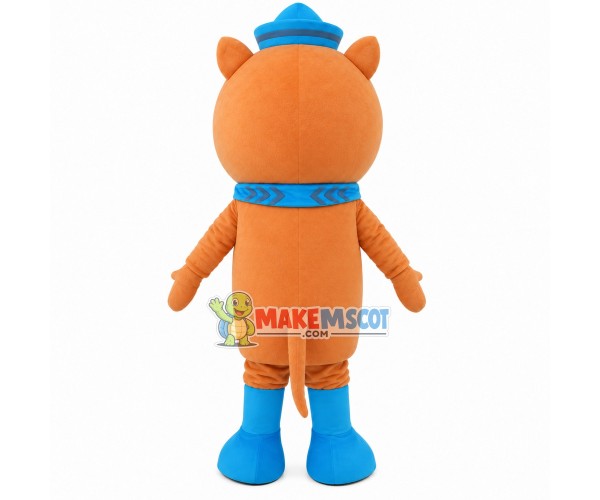 Impulsive Pirate Cat Kwazii Cartoon Mascot Costume