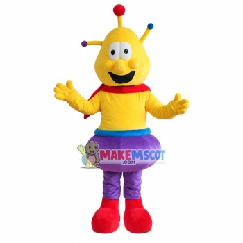 Colored Doll of Socialising Platform Mascot Costume Colored Doll of Socialising Platform Mascot Costume