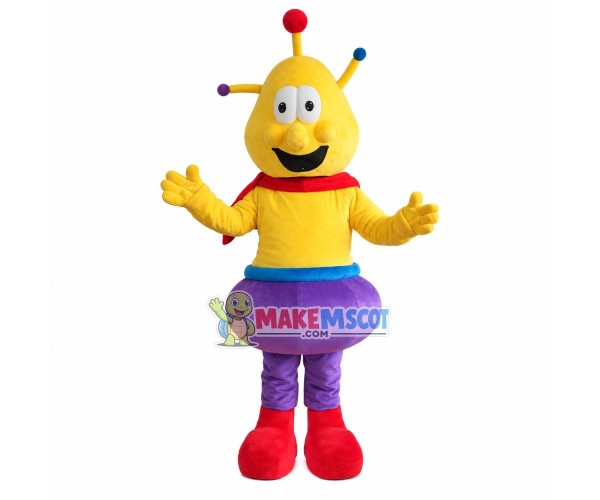Colored Doll of Socialising Platform Mascot Costume Colored Doll of Socialising Platform Mascot Costume