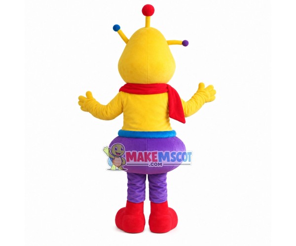 Colored Doll of Socialising Platform Mascot Costume Colored Doll of Socialising Platform Mascot Costume
