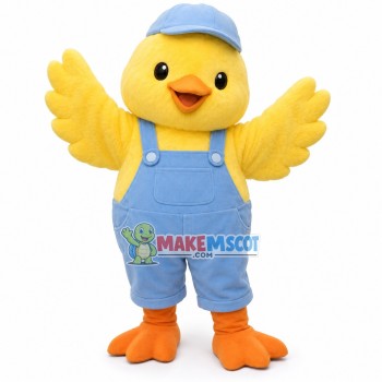 Casual Version of Donald Duck Couple Mascot Costume
