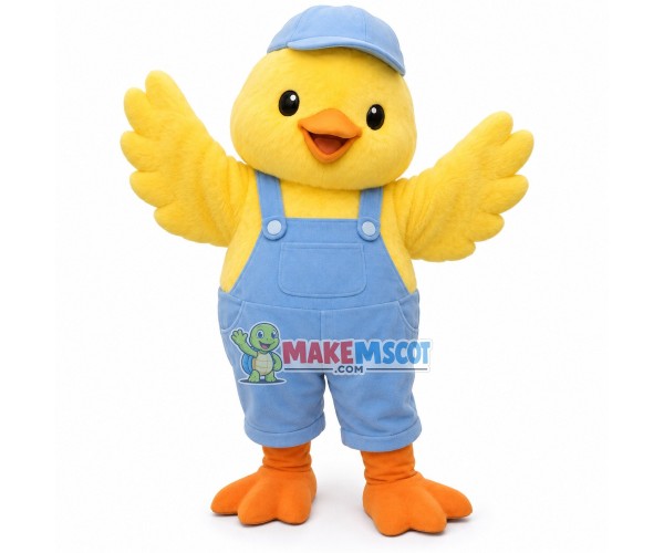 Casual Version of Donald Duck Couple Mascot Costume