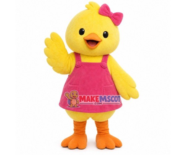 Casual Version of Donald Duck Couple Mascot Costume