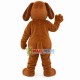 Big-nosed Dog Biting Food Mascot Costume Big-nosed Dog Biting Food Mascot Costume