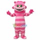 Cartoon Smiling Cheshire Cat Mascot Costume Cartoon Smiling Cheshire Cat Mascot Costume
