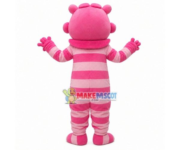 Cartoon Smiling Cheshire Cat Mascot Costume Cartoon Smiling Cheshire Cat Mascot Costume