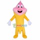 Strawberry Cone of Different Flavors Crispbread Mascot Costume Strawberry Cone of Different Flavors Crispbread Mascot Costume
