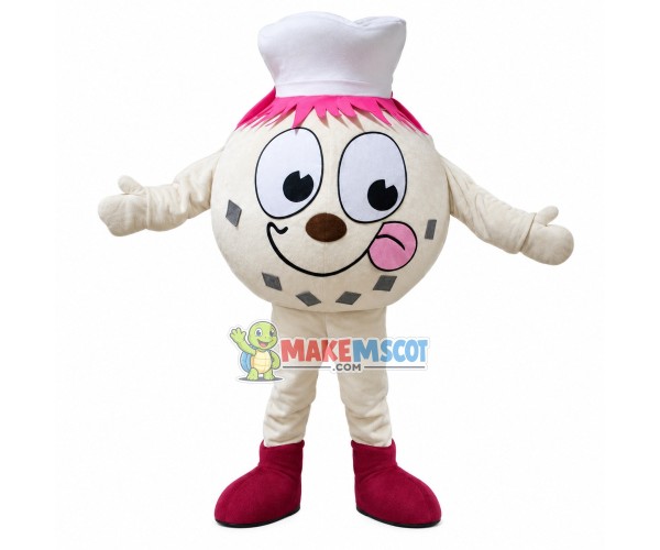 Cartoon Seaweed Rice Ball Mascot Costume Cartoon Seaweed Rice Ball Mascot Costume