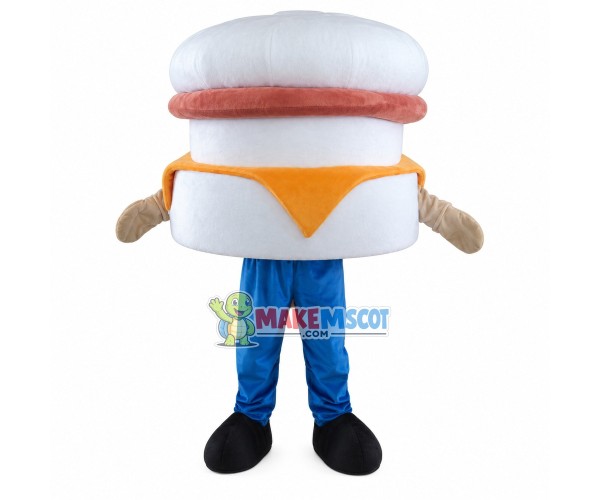 Beef Cheese Sushi Cartoon Mascot Costume Beef Cheese Sushi Cartoon Mascot Costume