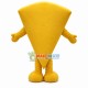 Piece of Cheesecake Cartoon Mascot Costume Piece of Cheesecake Cartoon Mascot Costume