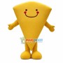 Piece of Cheesecake Cartoon Mascot Costume