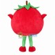 Smooth Cartoon Red Tomato Mascot Costume