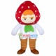 Raspberry Doll With Angry Expression Mascot Costume Raspberry Doll With Angry Expression Mascot Costume